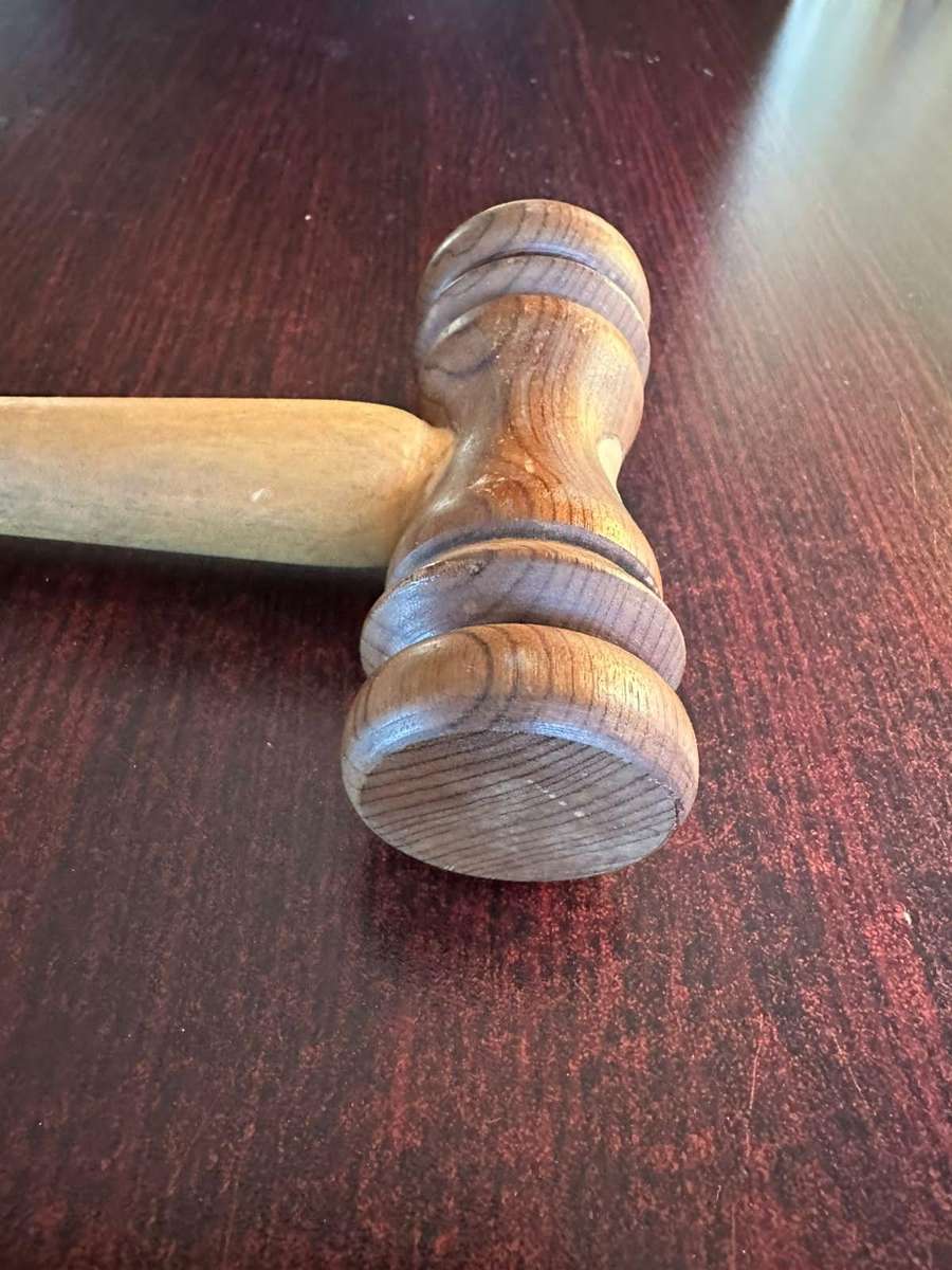 SADF legal officer hammer