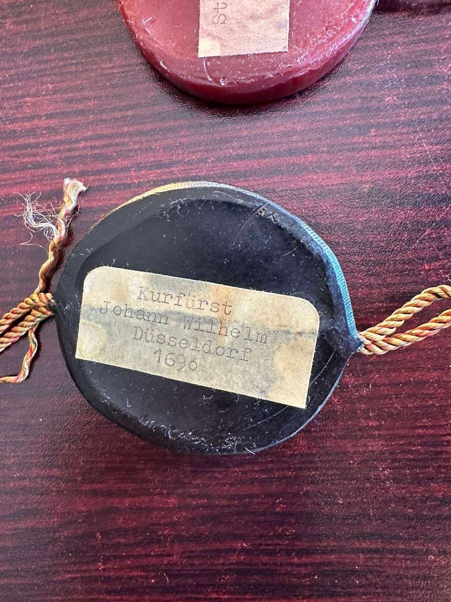 Wax seals. German