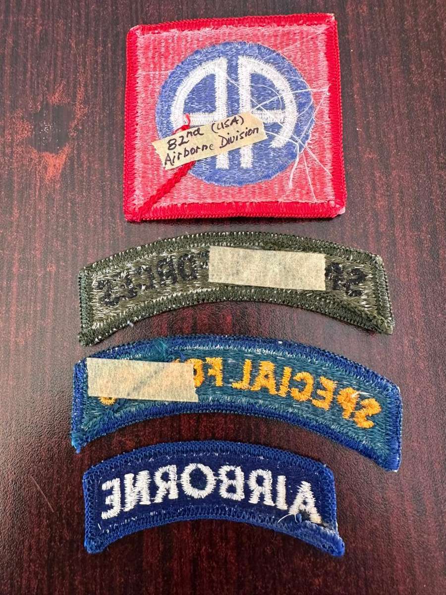 U.S.A special forces x2, airborne and 82nd airborne division patch. Sold together