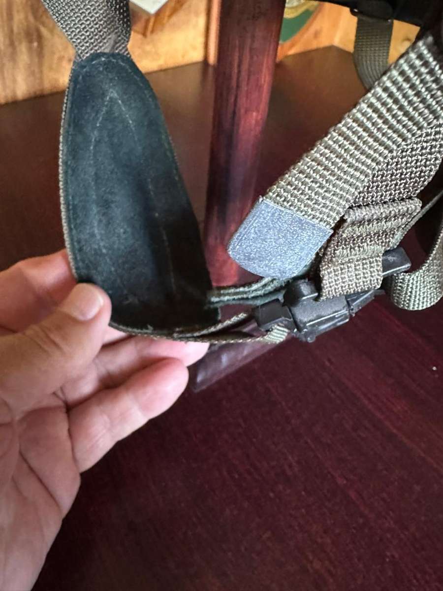 SA M86 para helmet. These helmets were exactly the same as the M83, but the chin strap has quick rel