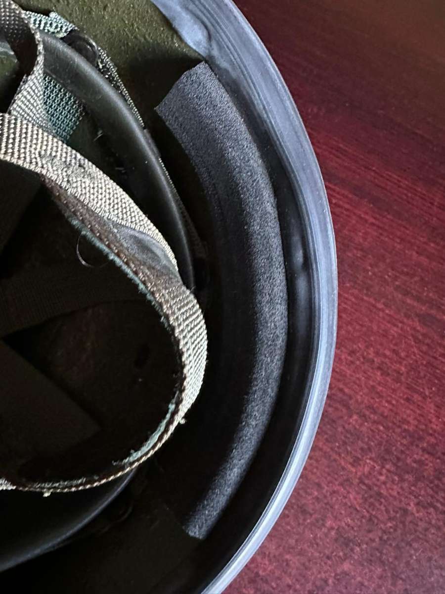 SA M86 para helmet. These helmets were exactly the same as the M83, but the chin strap has quick rel