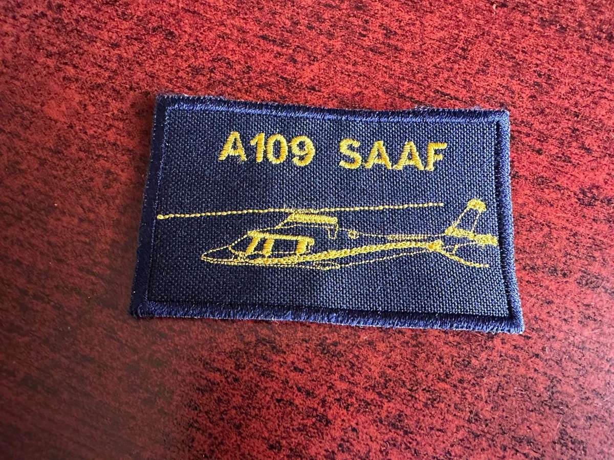 SAAf A109 flight patch