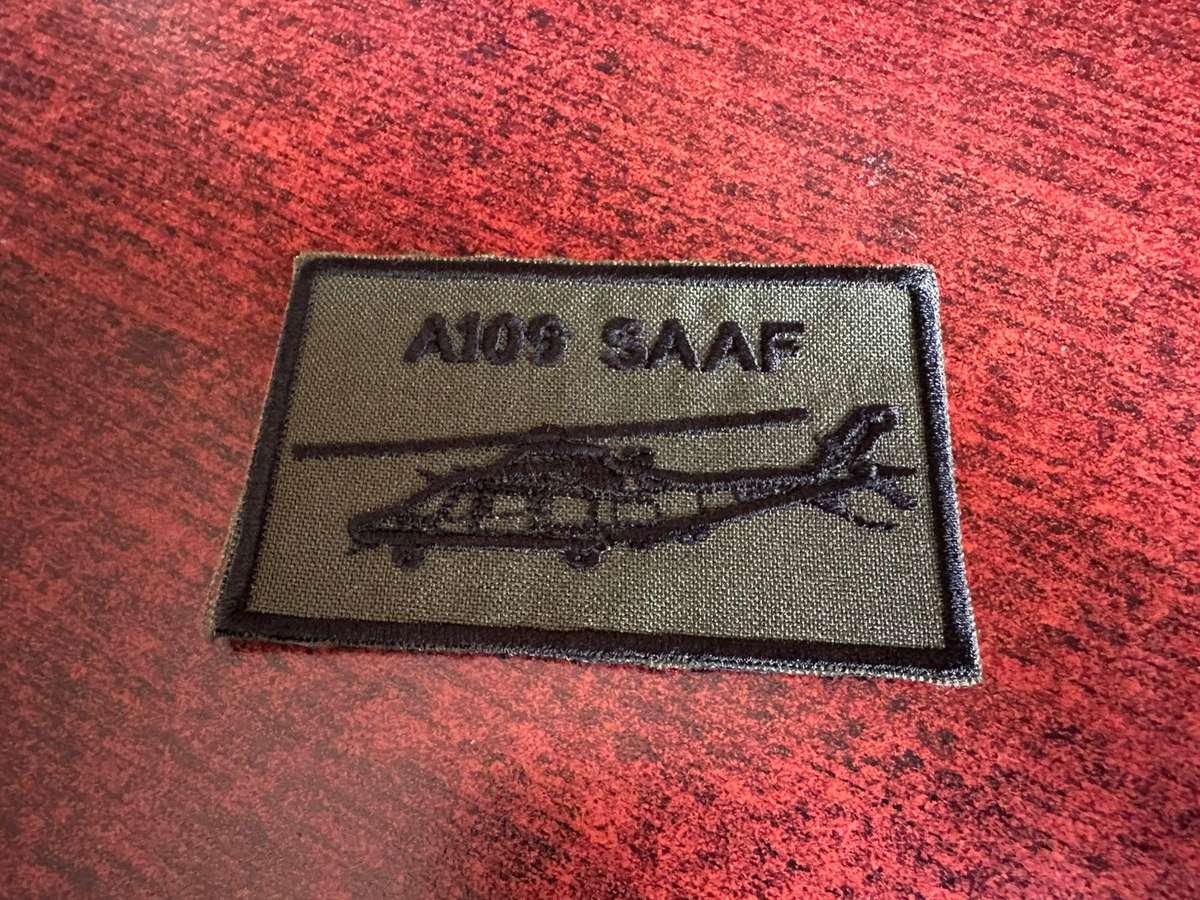 SAAF A109 flight patch.