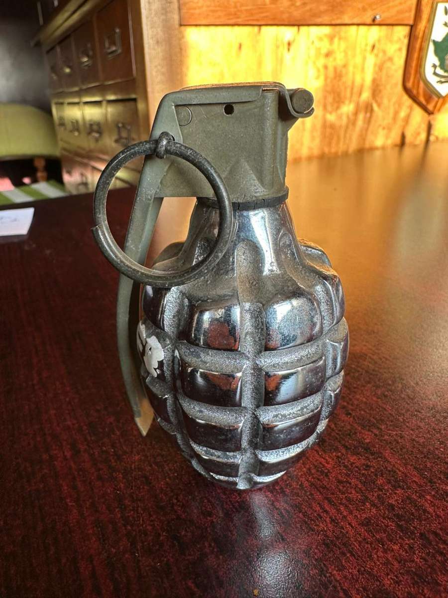 American MK 2 A1 hand grenade. In service from 1918-1969. War replaced with the M33 series in 1969.