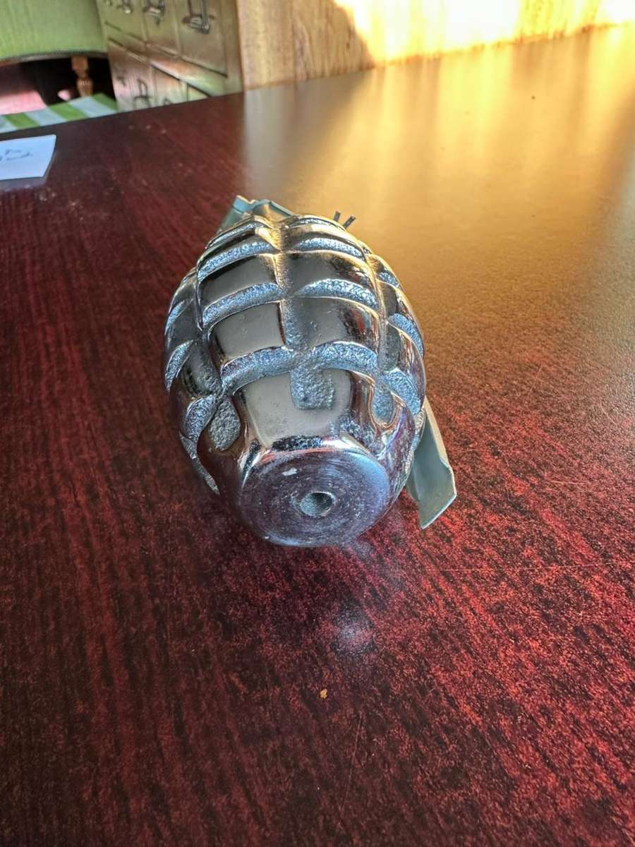 American MK 2 A1 hand grenade. In service from 1918-1969. War replaced with the M33 series in 1969.