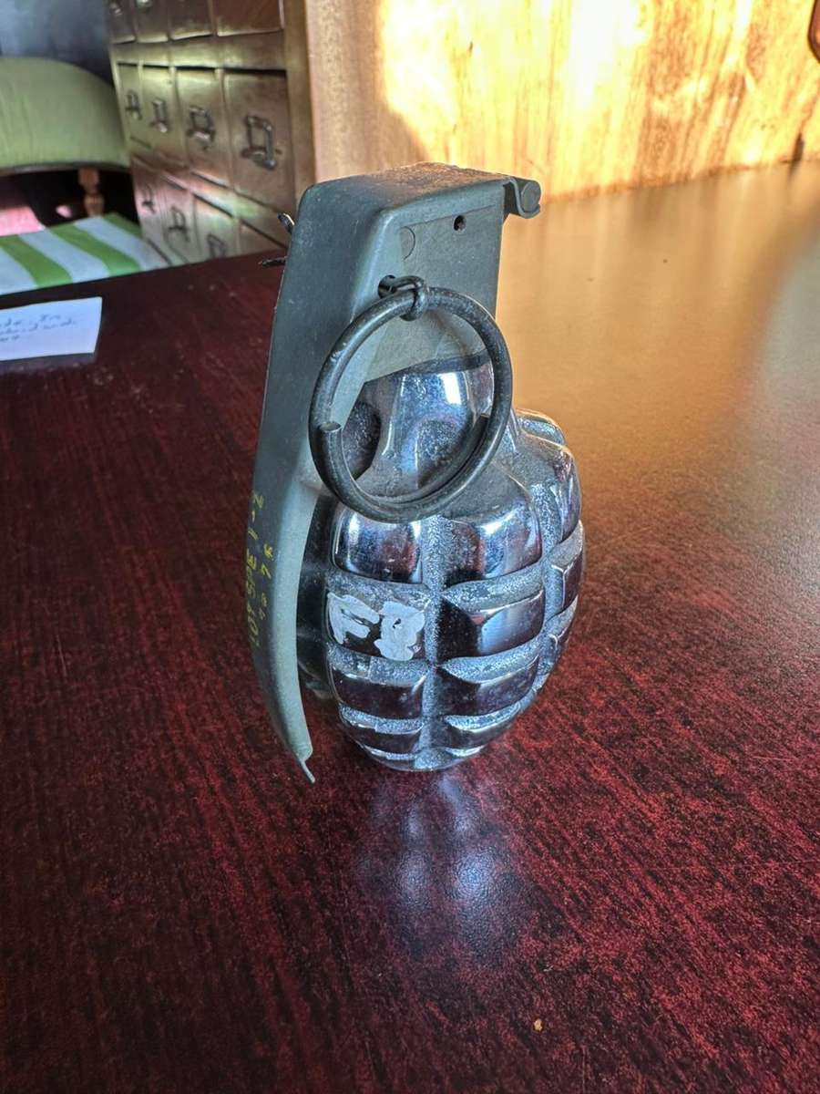 American MK 2 A1 hand grenade. In service from 1918-1969. War replaced with the M33 series in 1969.