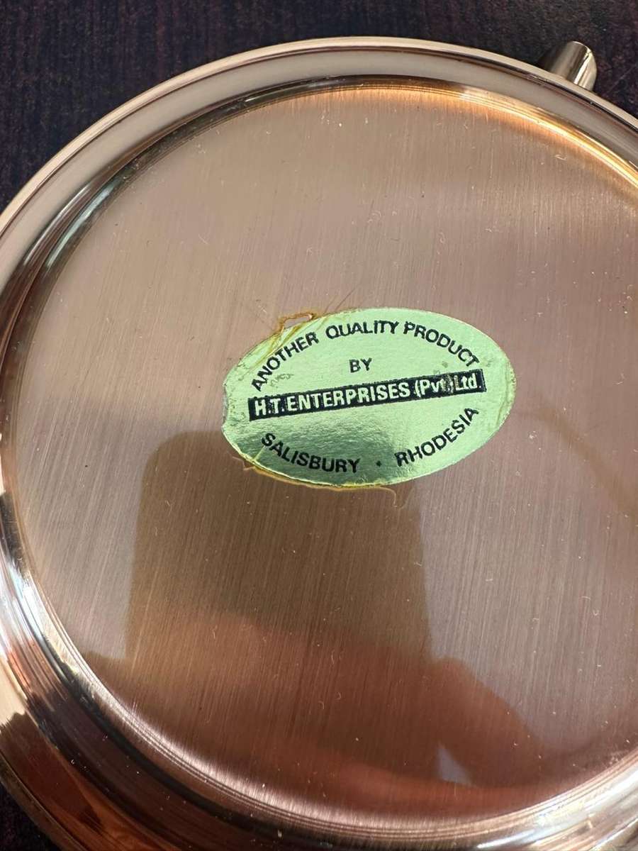 Rhodesian BSAP copper ash tray (new) condition.