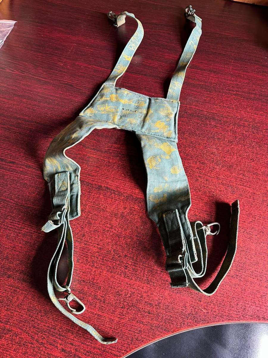 Rhodesian yoke, original hand painted period item.