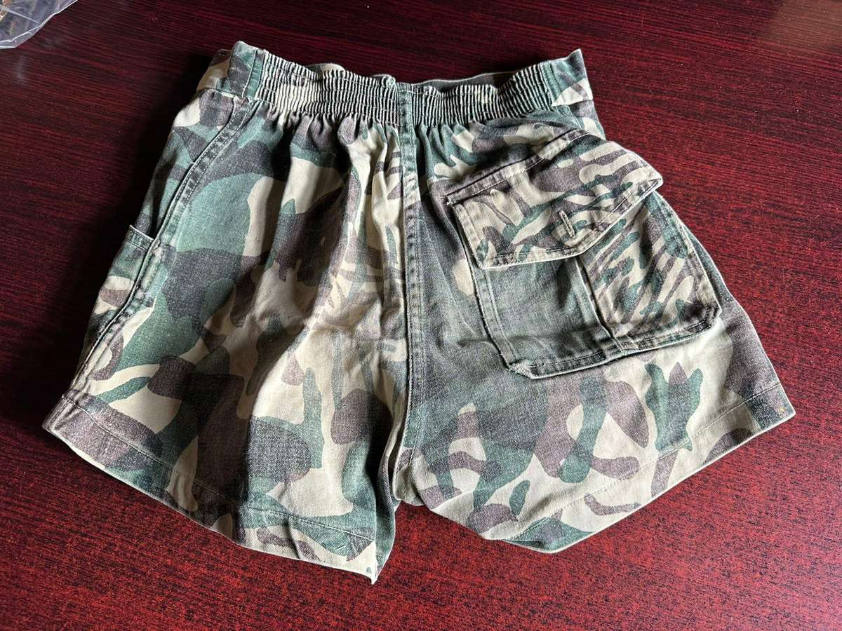 Rhodsian bush war used shorts and privately bought from Fereday and Sons sport shop.