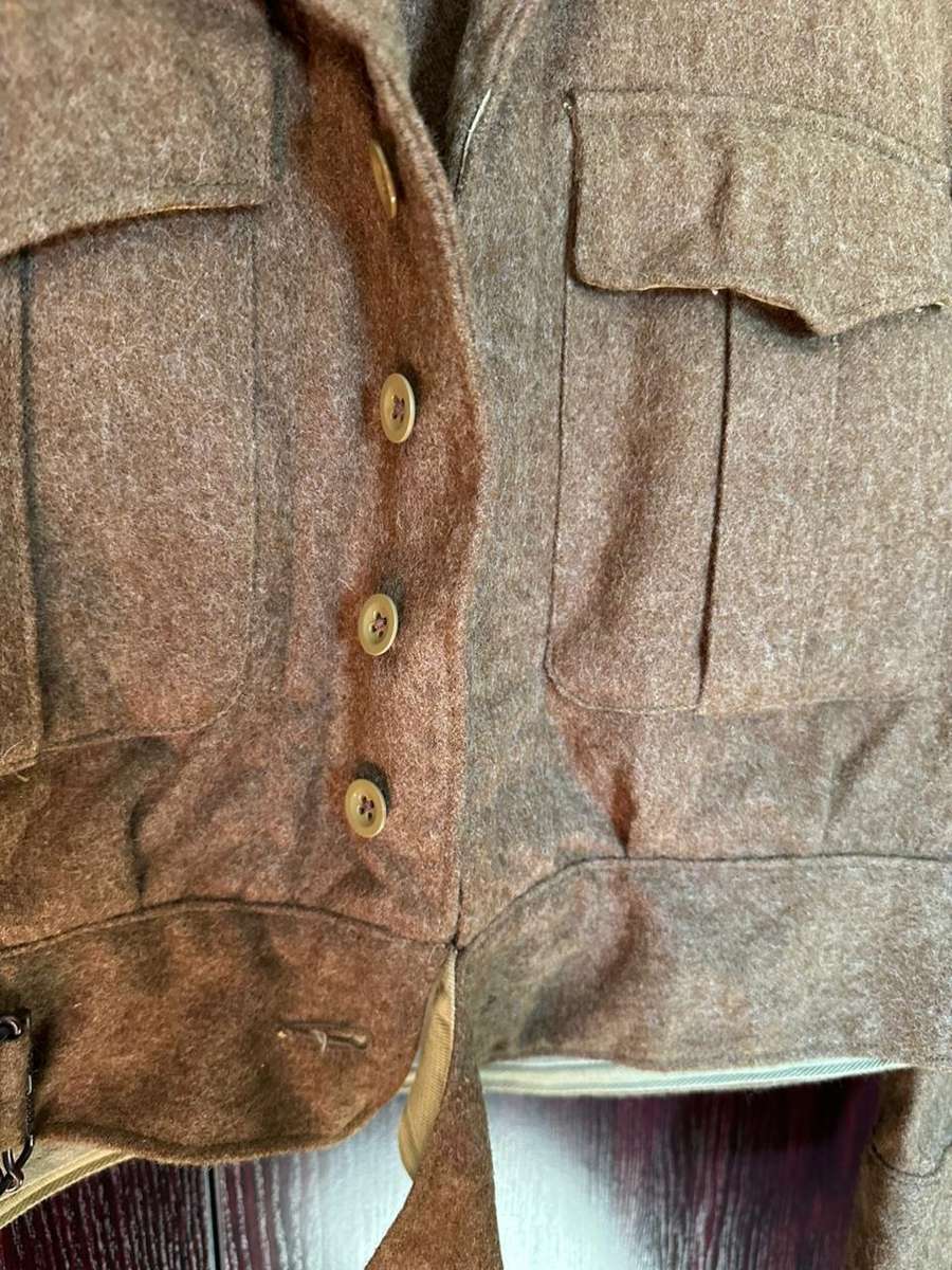 SA Bunny jacket, in very good condition with no damage or holes. Material wool. Labelled and dated 1