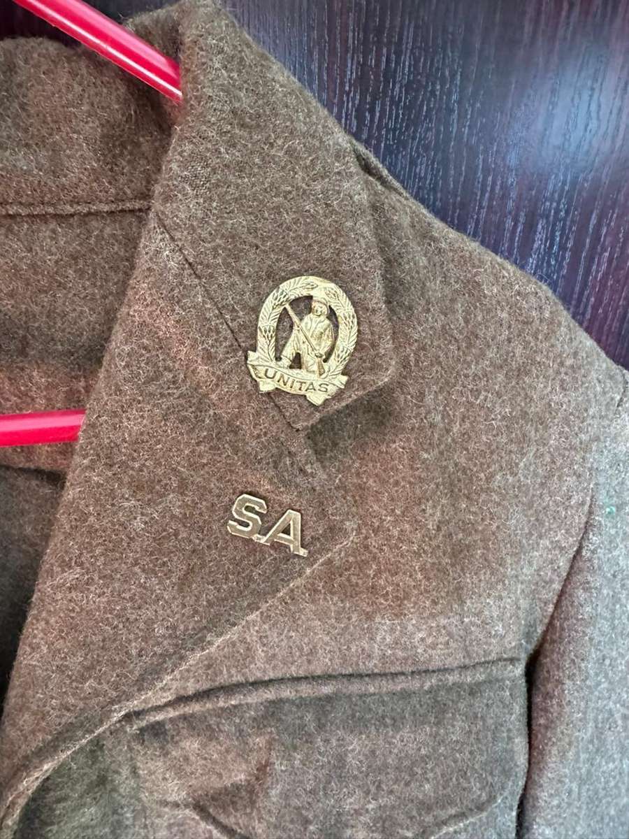 SA Bunny jacket, in very good condition with no damage or holes. Material wool. Labelled and dated 1