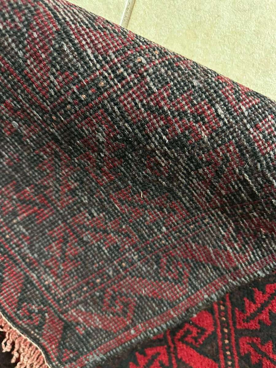 Authentic Balouchi handmade persian carpet. Measures 2220 X 1220mm. Condition new/ unused