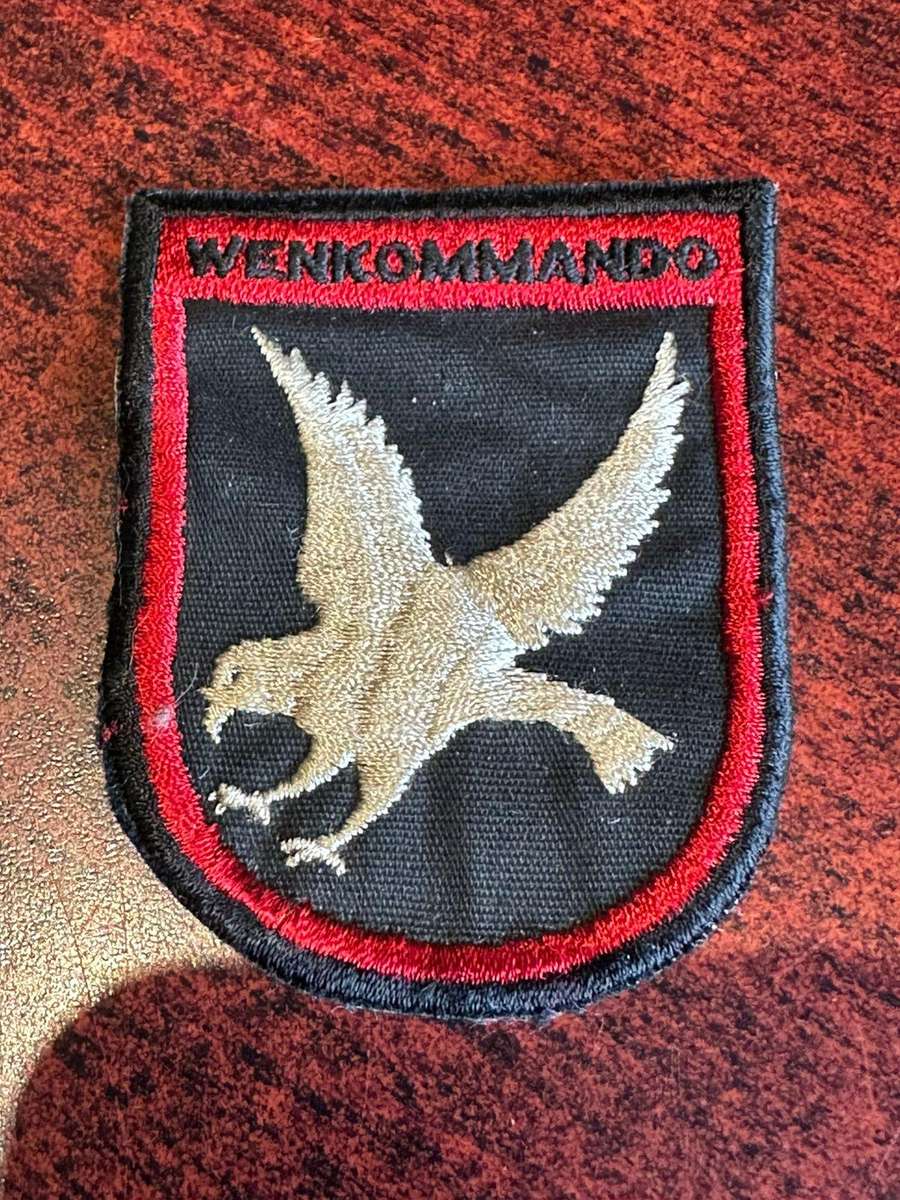 Original AWB wenkommando shoulder badge. Embroidered.