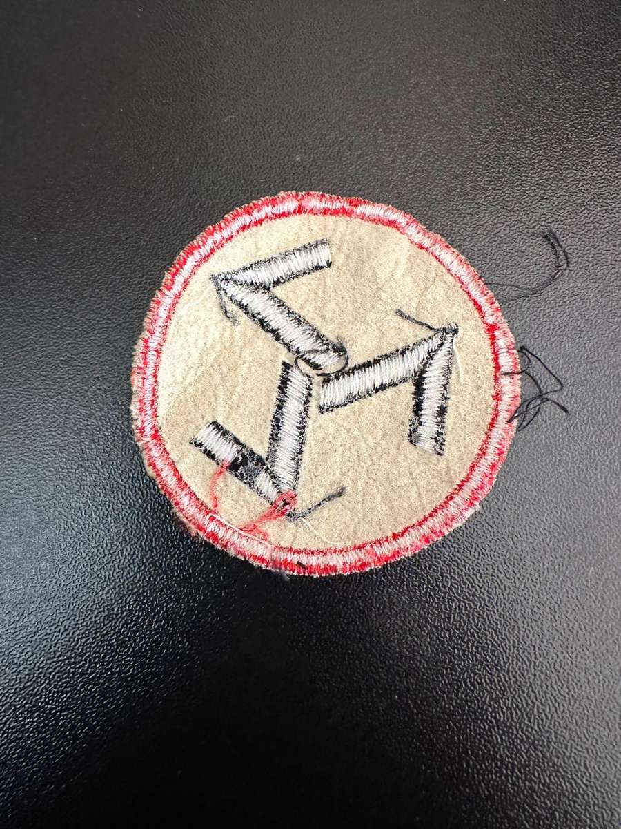 AWB embroidered cloth arm patch.