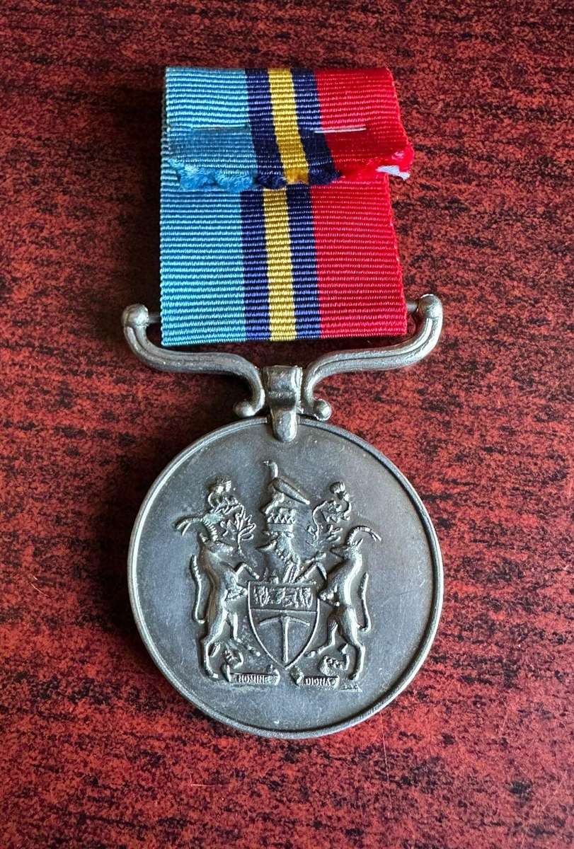 Rhodesia GSM awarded to 701801 Cpl. V.H. Abrams.