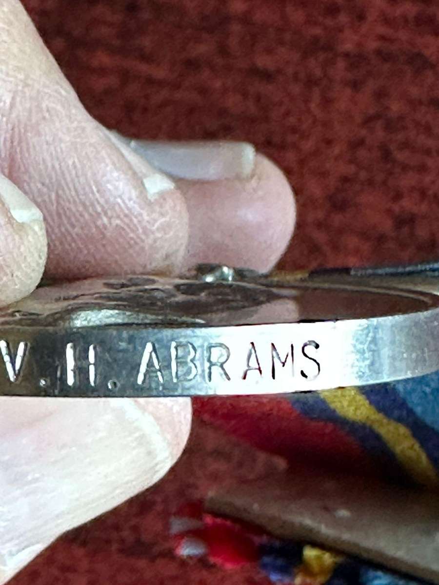 Rhodesia GSM awarded to 701801 Cpl. V.H. Abrams.