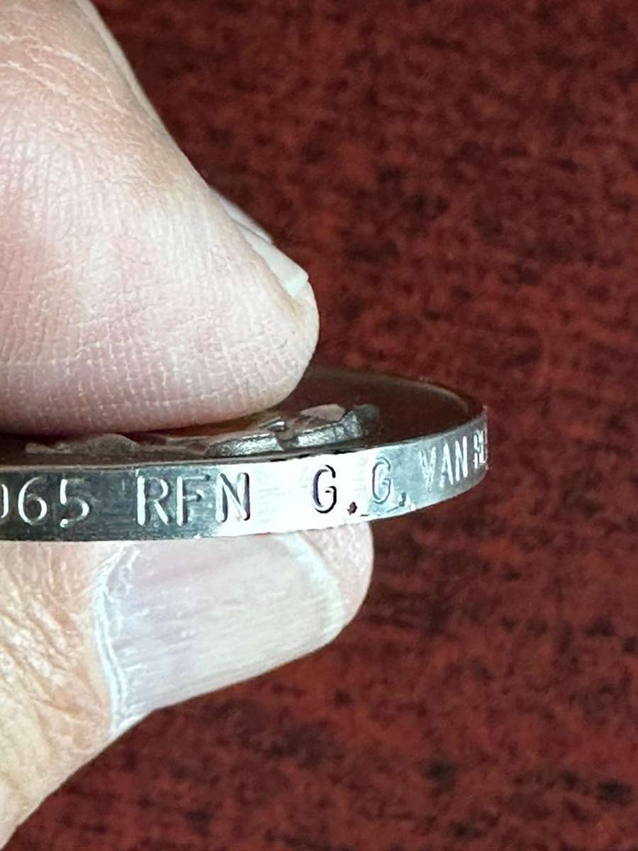 Rhodesia GSM awarded to PR 76065 RFN. G.G. van Blerk.