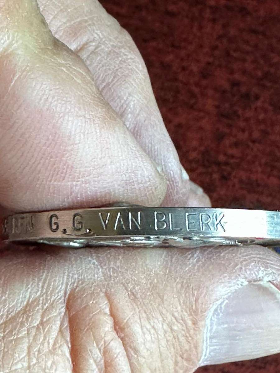 Rhodesia GSM awarded to PR 76065 RFN. G.G. van Blerk.