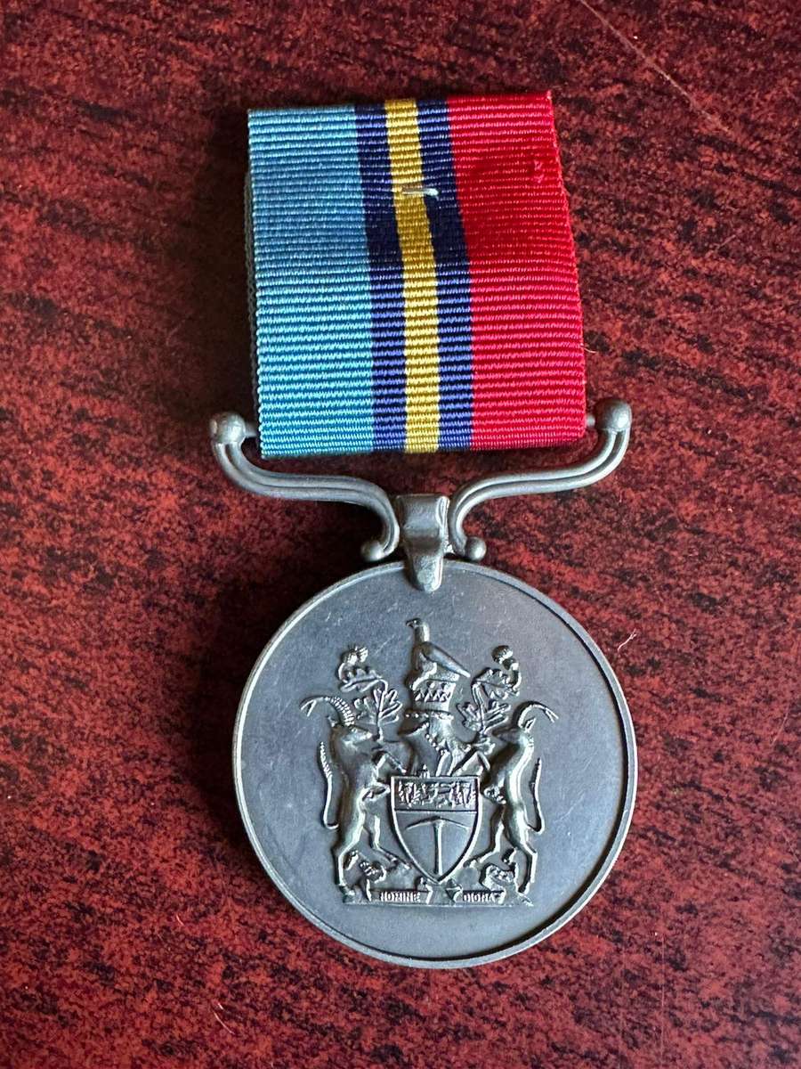 Rhodesia GSM awarded to PR 85765 Rfn. A. Todd.