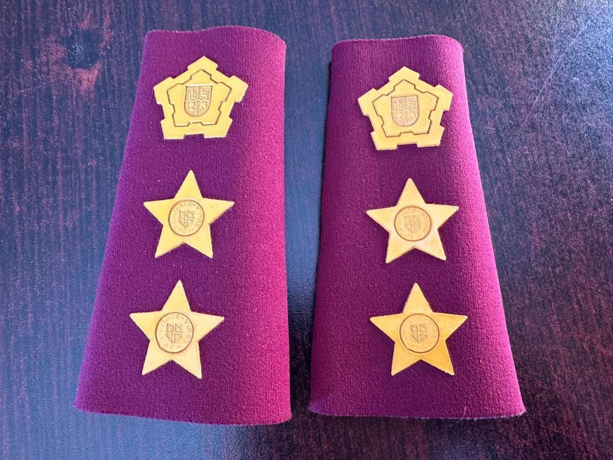 SA Medical corps rank pair for Colonel 1980'S - 2002