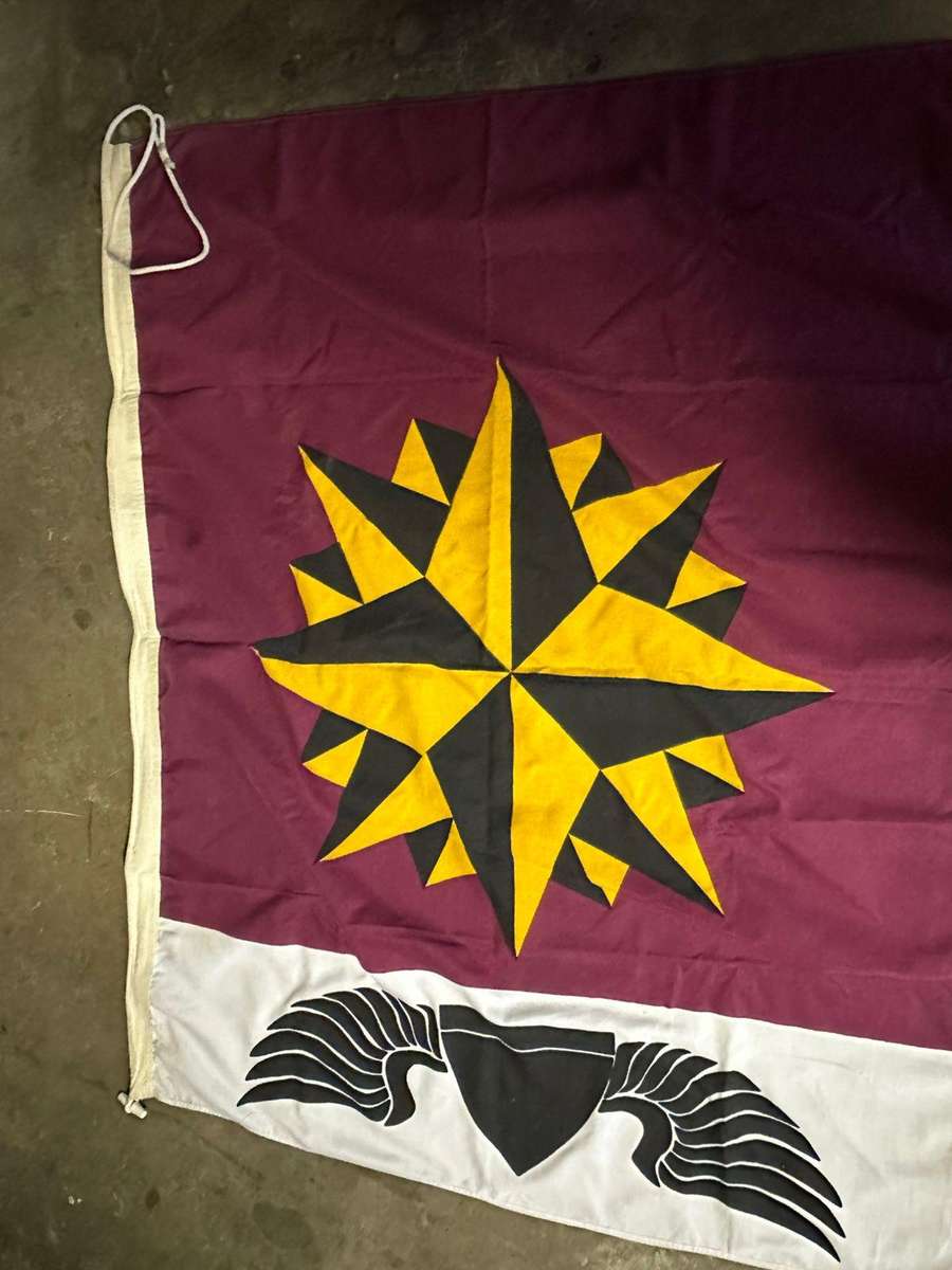 4 Special forces Regiment flag. Original. Large,measures 270x180cm. Cotton. Double sided. Used but i