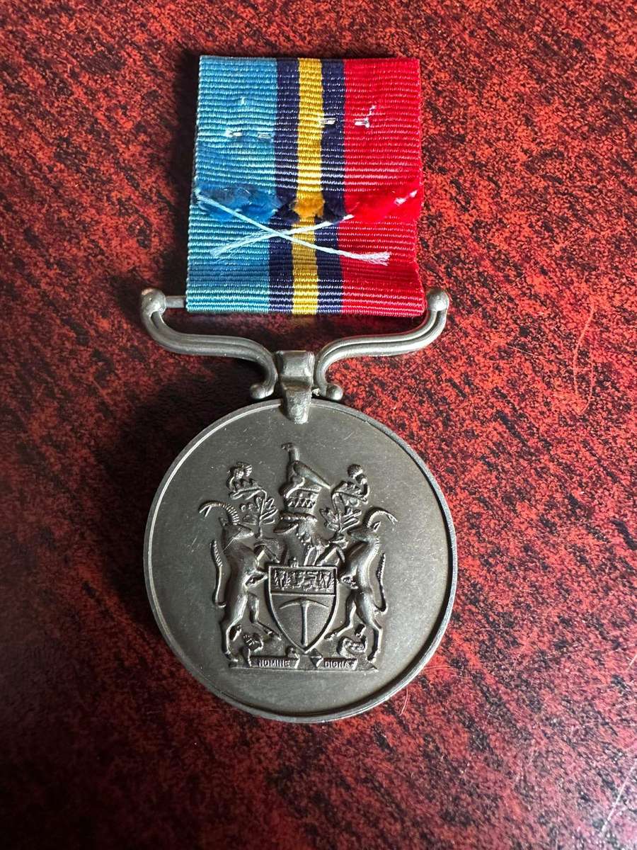 Rhodesia GSM awarded to PR 93791 SMN. A. Grieve.