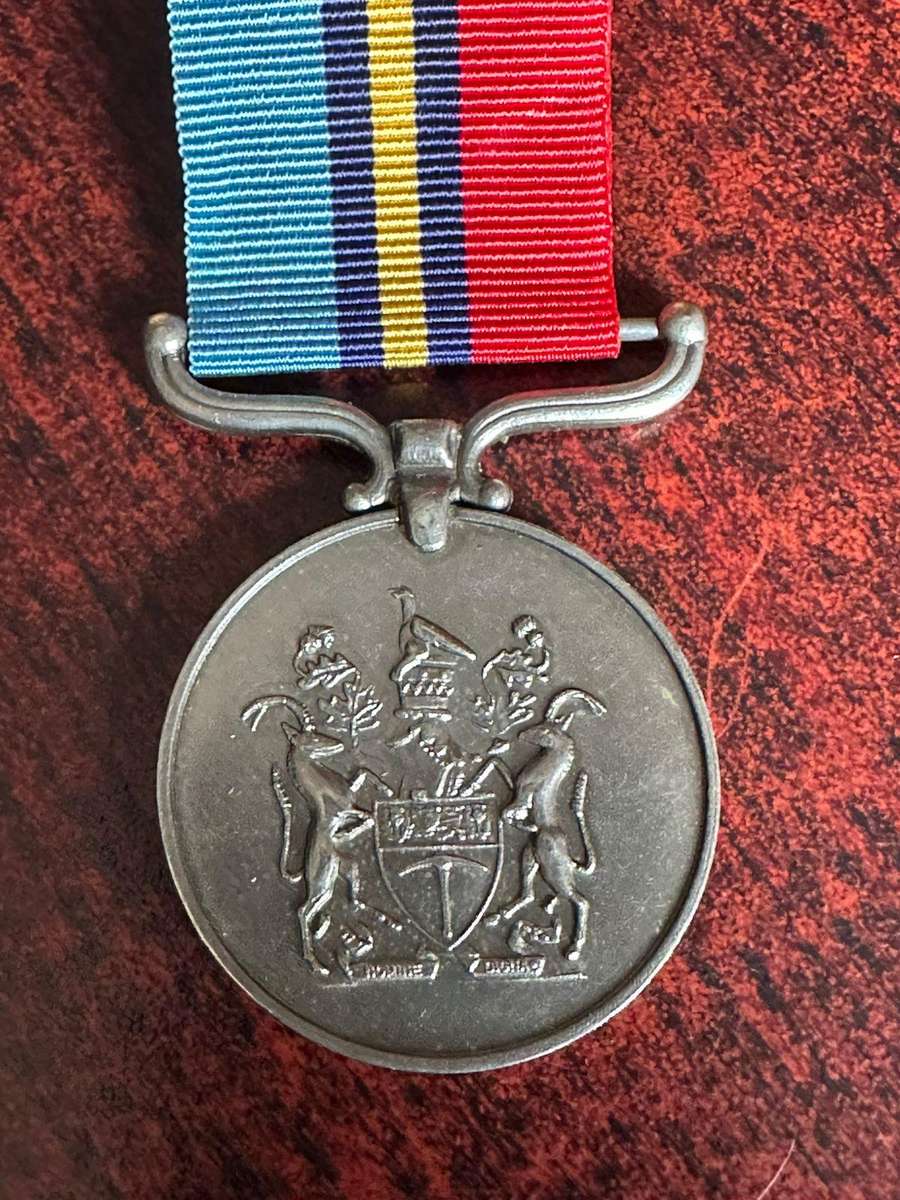 Rhodesia GSM awarded to 24778 RFN. K. Taylor.
