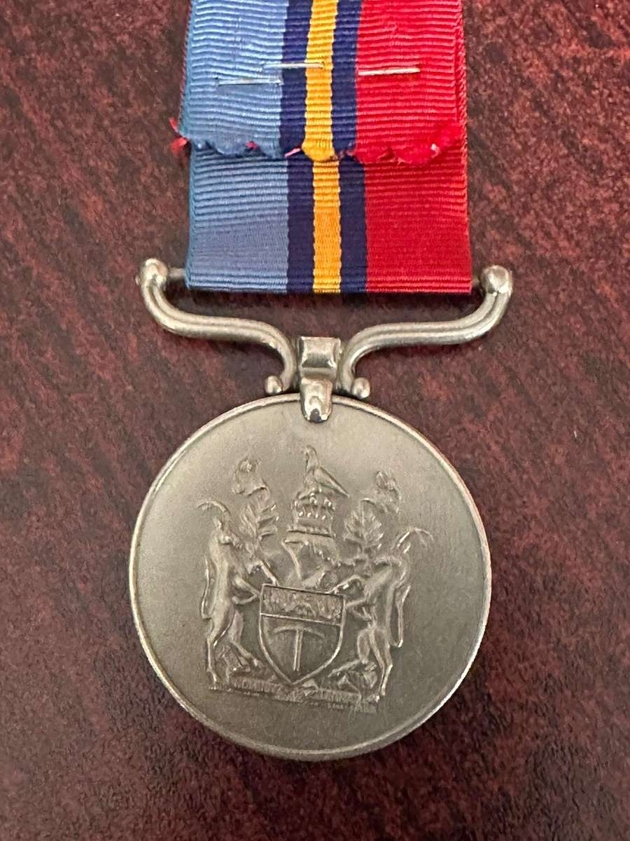Rhodesia GSM awarded to  86562 Sgt. P.K. Pheasant.