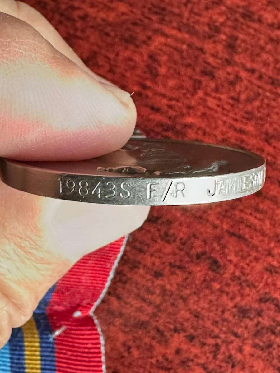 Rhodesia GSM awarded to 19843S F/R Jamieson A.R.