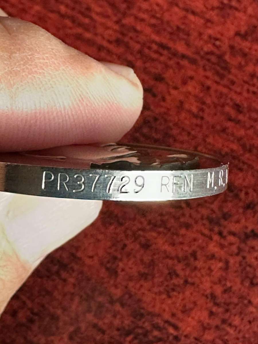 Rhodesia GSM awarded to PR 37729 Rfn. M.R. Wright.