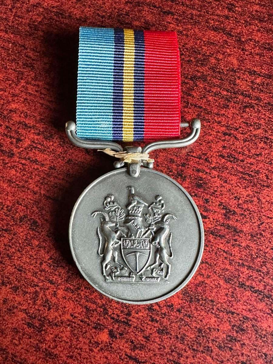 Rhodesia GSM awarded to PR 86566 RFN. A. Taylor