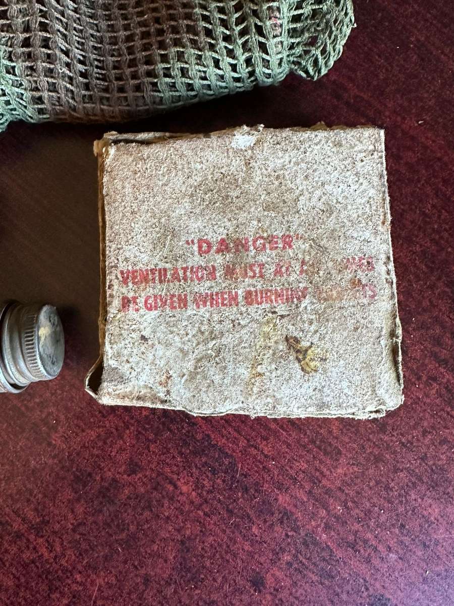 Rhodesian selection of items,sold together. Groundsheet with cover, mirror with holder,scarce fireli