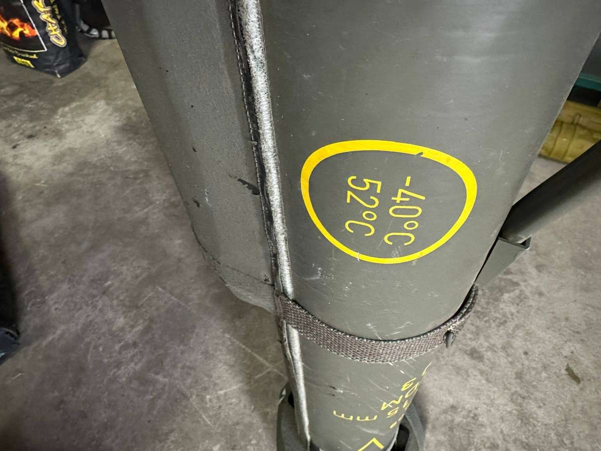 Border War period Millan Franco-West German anti tank guided missile tube,accepted for service 1972.