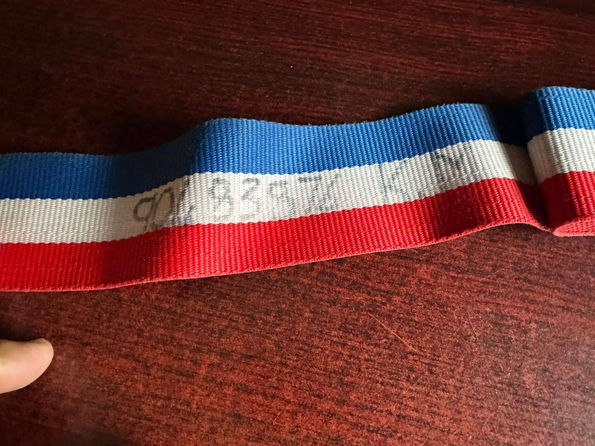 SADF Maintenance unit stable belt. Extended length 111cm.