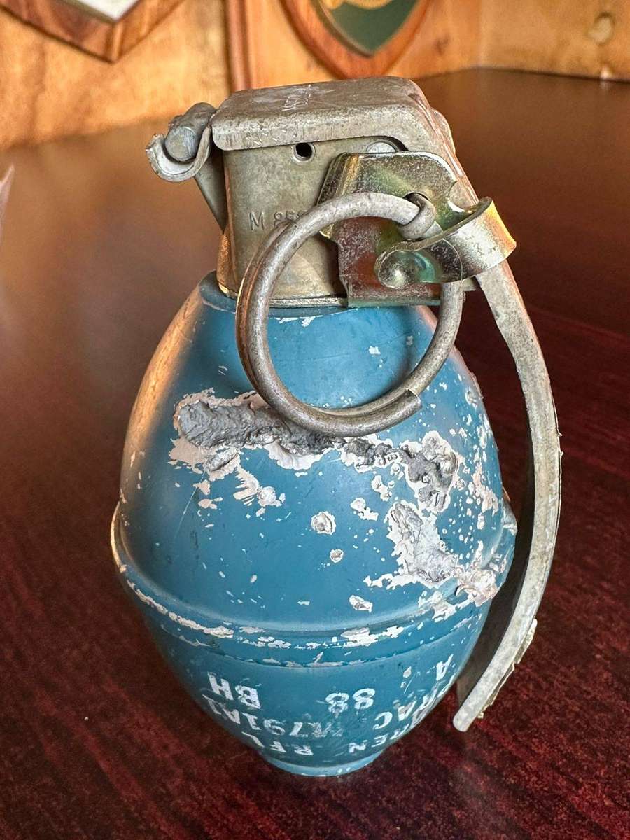 SADF M26 Practice grenade. Inert. FFE