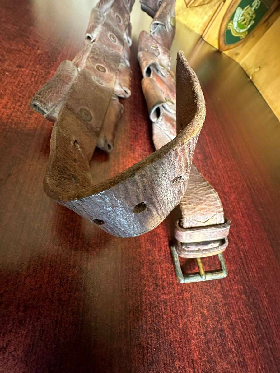 Union Defenc force Pattern 1901 bandolier,used by Mounted Infantry during the invasian of German Sou