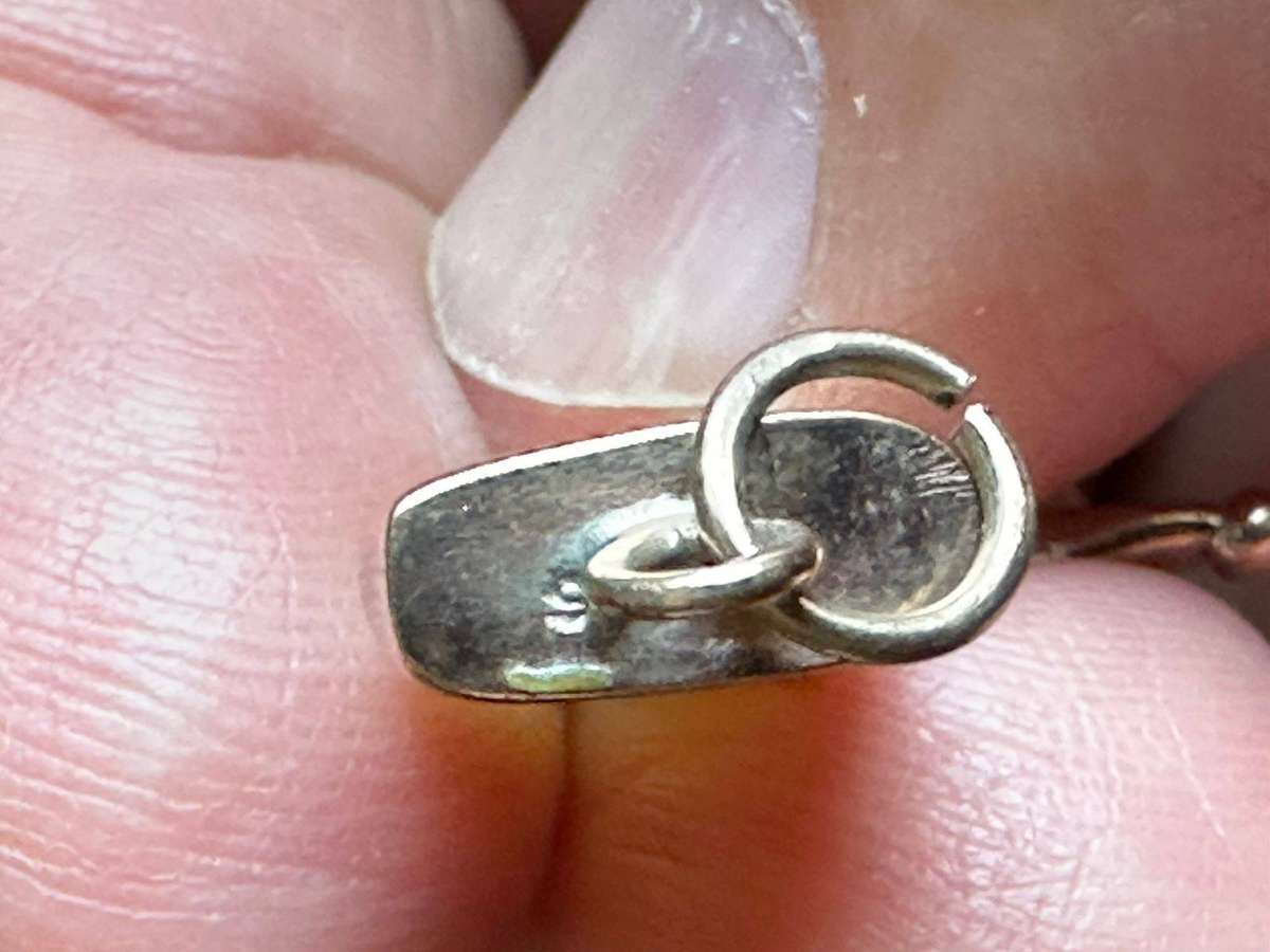 Victorian Tiger claw pendant,mounted in 9ct gold. Total weight 1,8g. Actual claw measures 24mmx12mm.