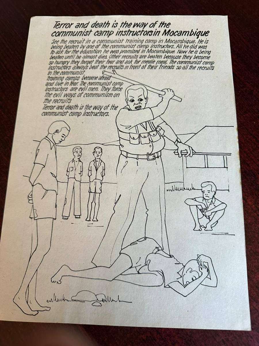 Original Rhodesian propaganda leaflet