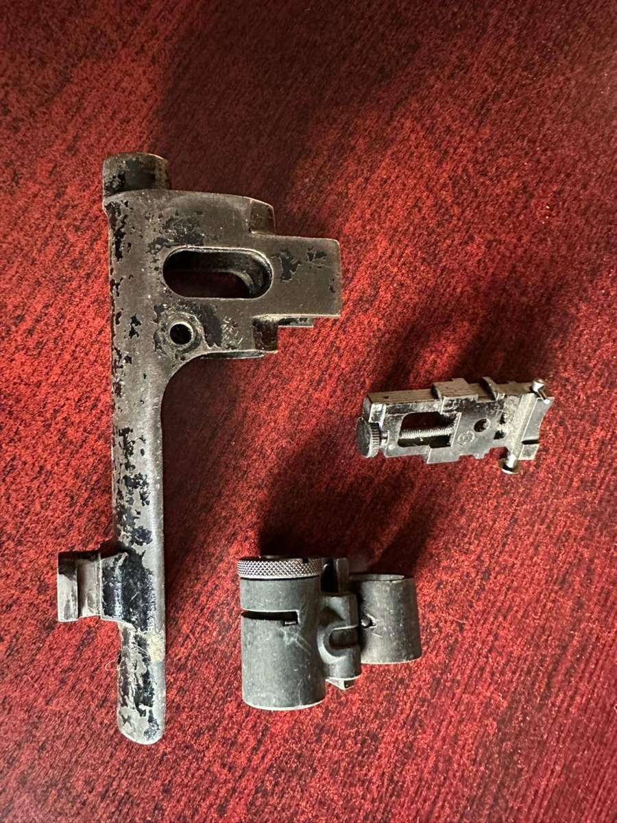 Lee Enfield rifle parts,front and rear sights with front sight protector