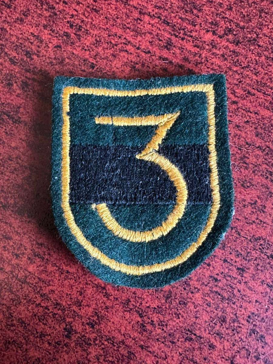 3 SA Infantry shoulder flash 1960's.