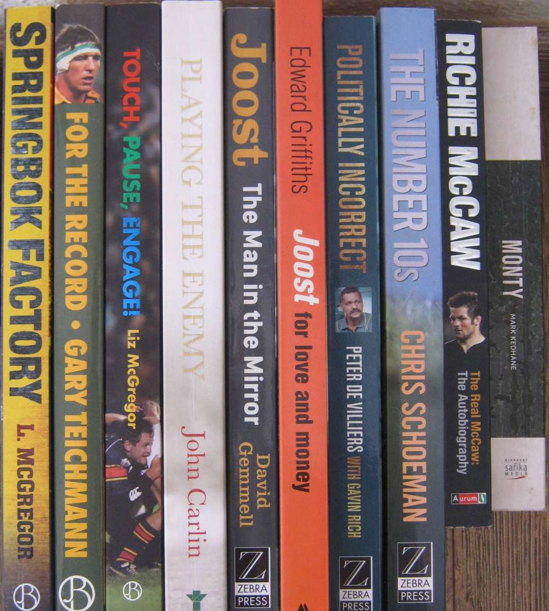 10 Rugby Books
