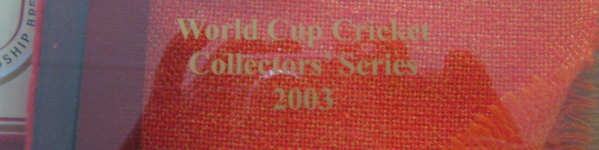 2003 ICC Cricket World Cup 12 Castle Beer Can Collection in Display Case