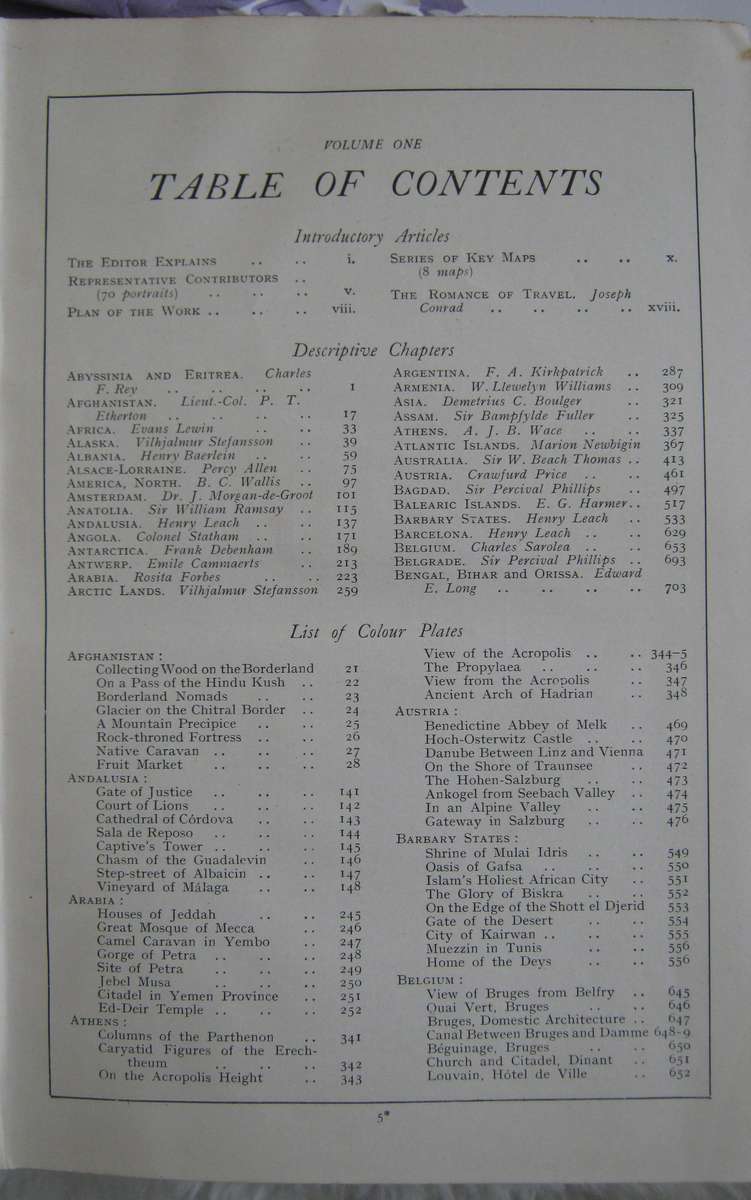 Countries of the World - 4 Volumes  Fully Illustrated