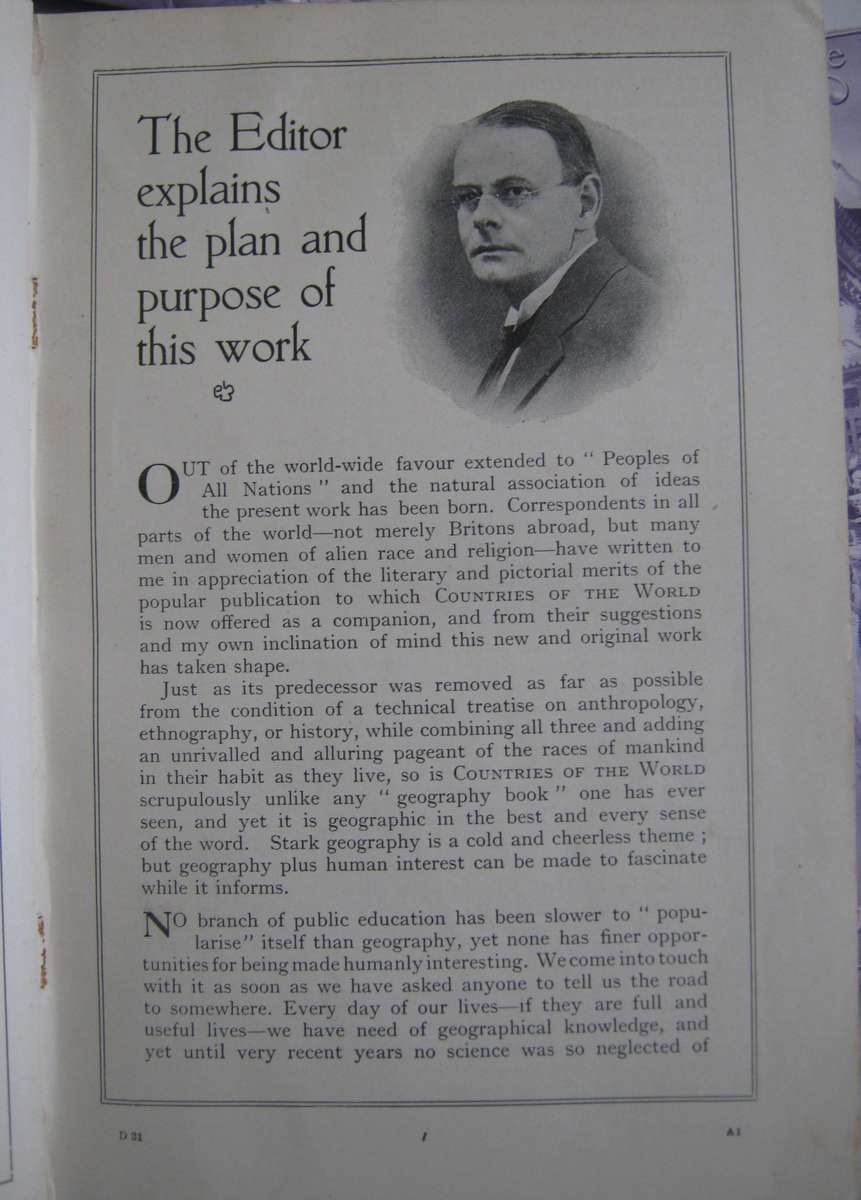 Countries of the World - 4 Volumes  Fully Illustrated