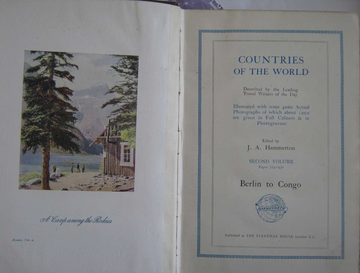 Countries of the World - 4 Volumes  Fully Illustrated
