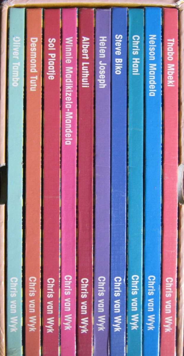 Freedom Fighters  Set of 10 Books Chris van Wyk