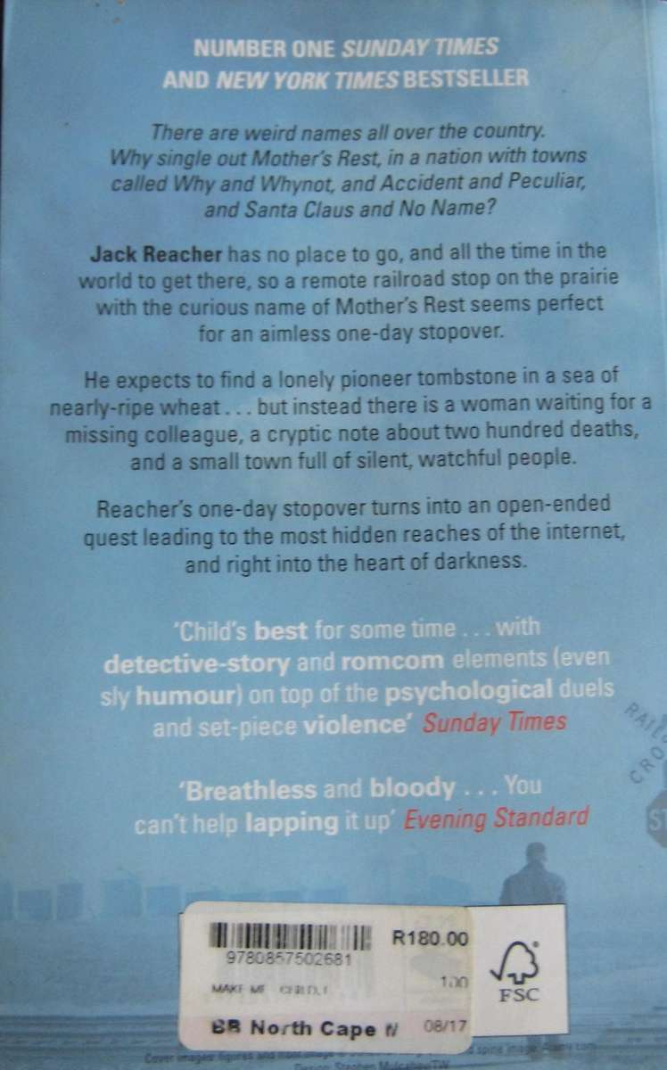 Make Me - Lee Child Jack Reacher Thriller