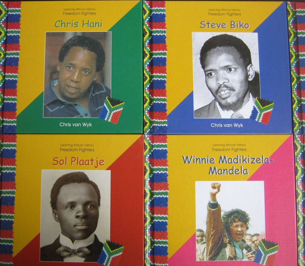 Freedom Fighters  Set of 10 Books Chris van Wyk