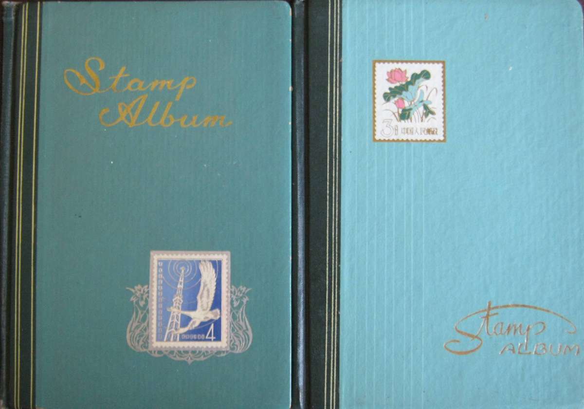2 Stamp Albums