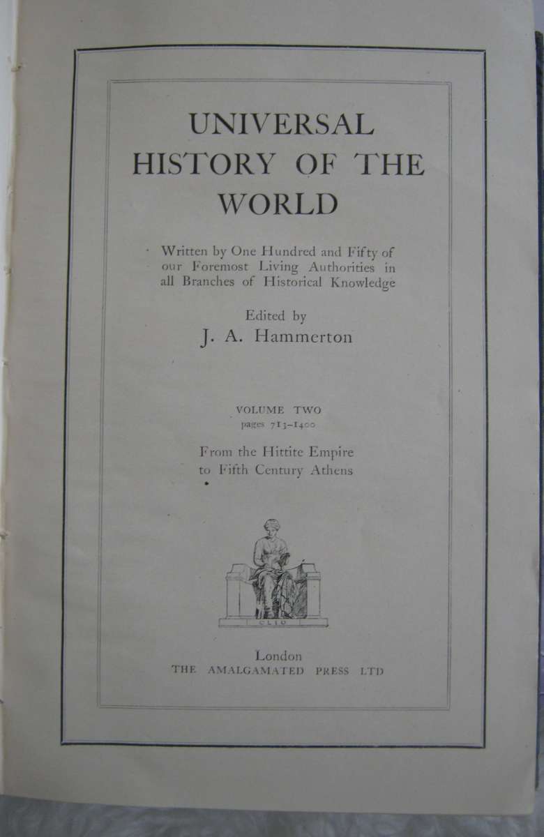 Universal History of the World - 5 Volumes  Fully Illustrated